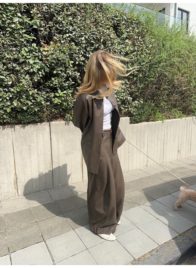 RAE FAUX LEATHER PANTS