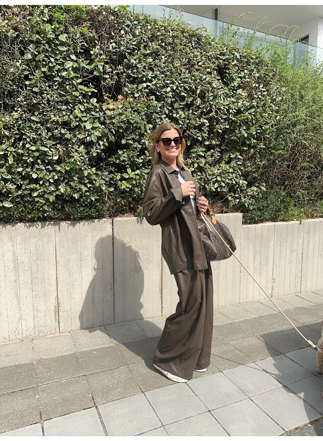 RAE FAUX LEATHER PANTS