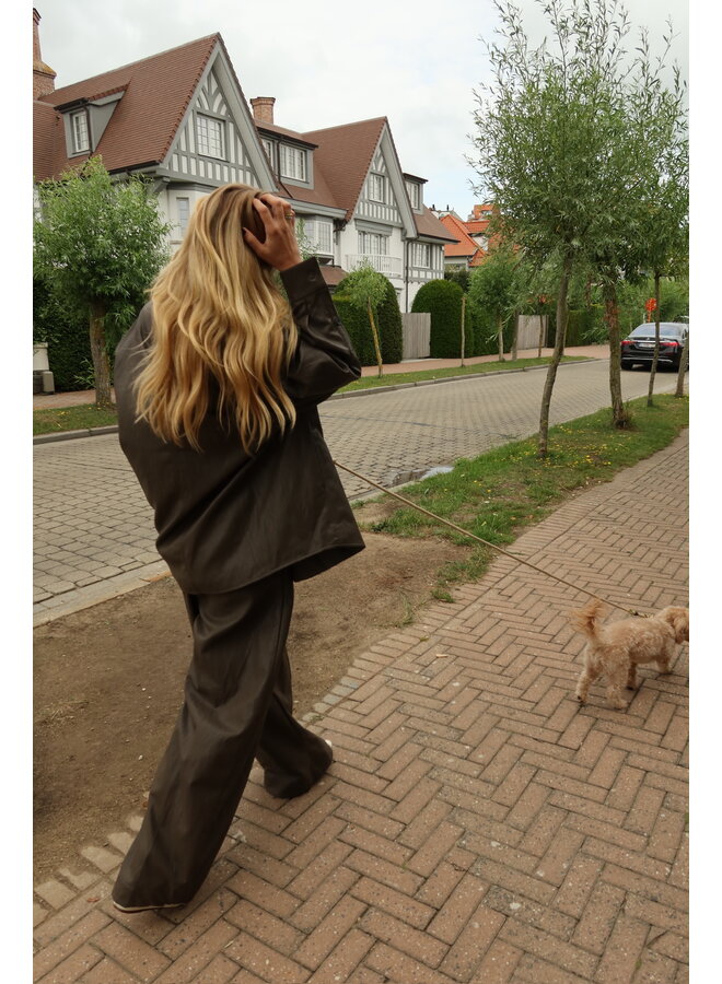 RAE FAUX LEATHER JACKET