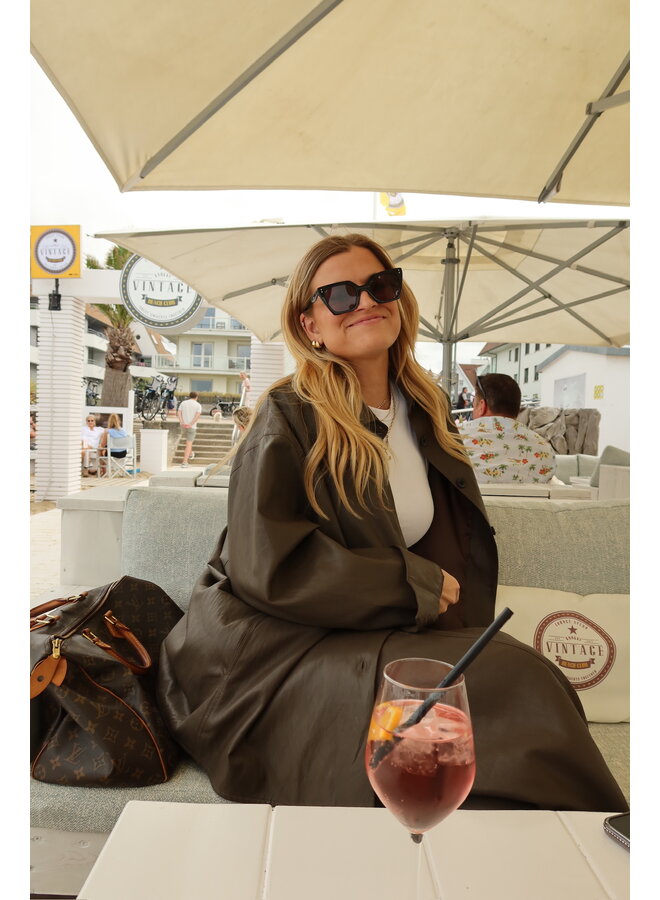 RAE FAUX LEATHER JACKET