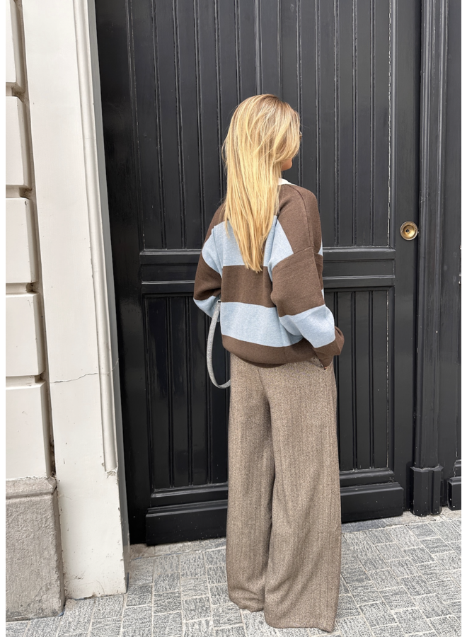 ENORAH PULL BLEU CLAIR