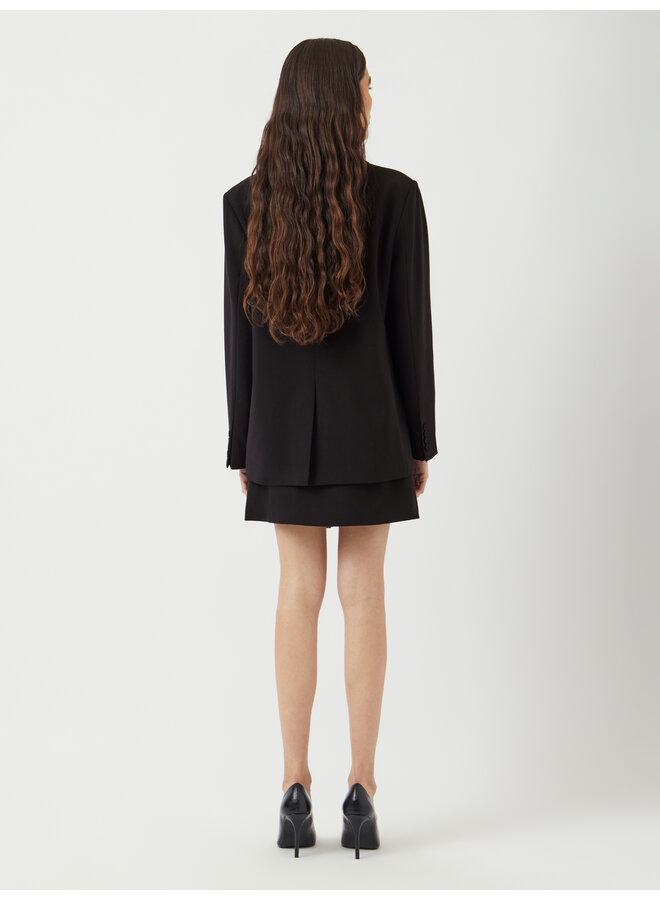 YASFLISRA FLOWER SKIRT BLACK