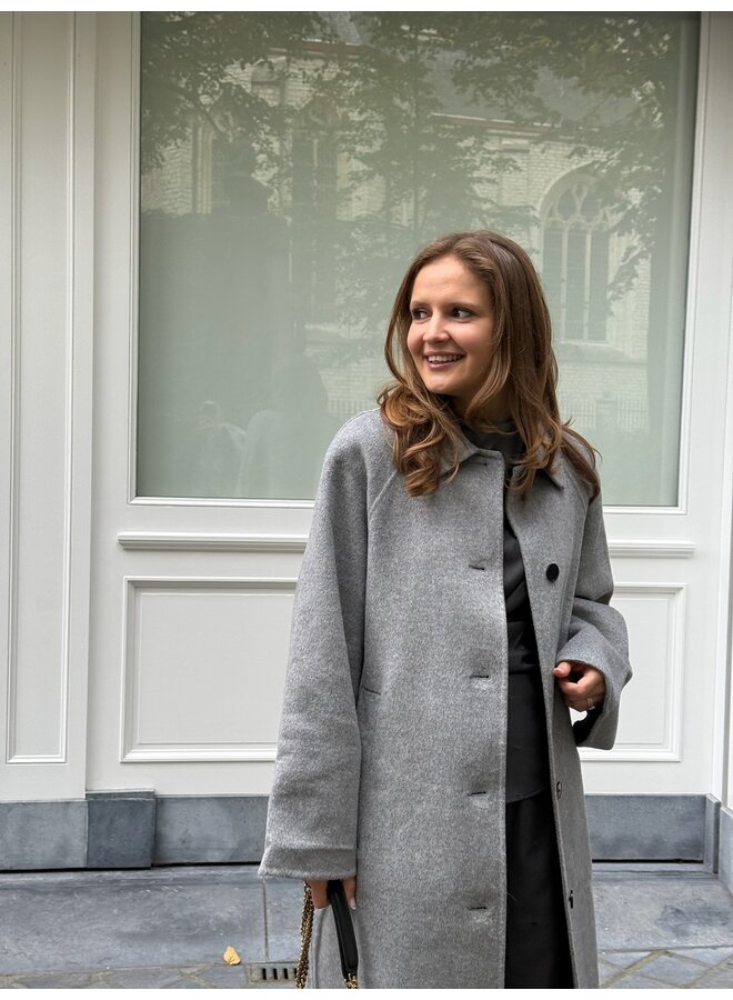 ALEA WOOL COAT GREY