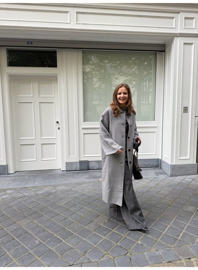 ALEA WOOL COAT GREY
