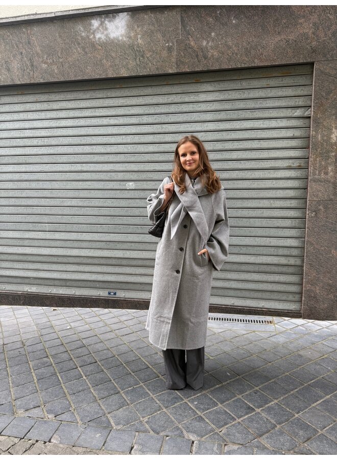 ALEA WOOL COAT GREY