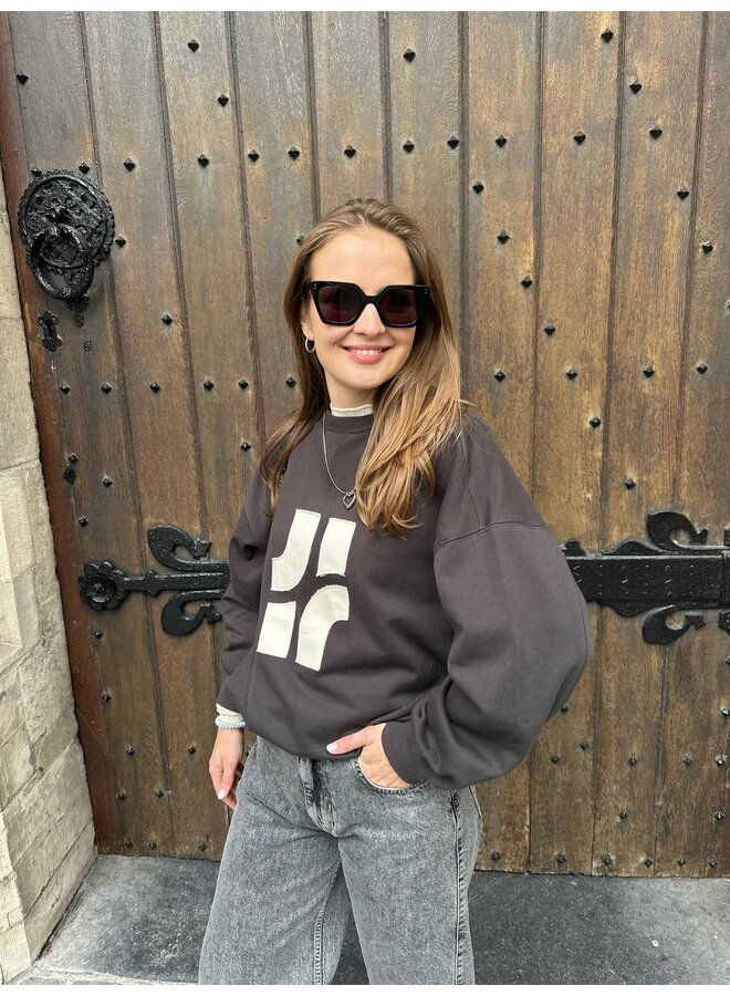 PENNY SWEATSHIRT ANTHRACITE