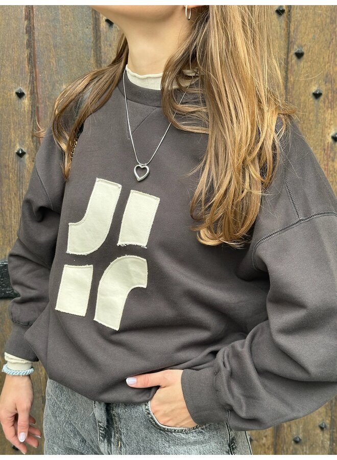 PENNY SWEATSHIRT ANTHRACITE