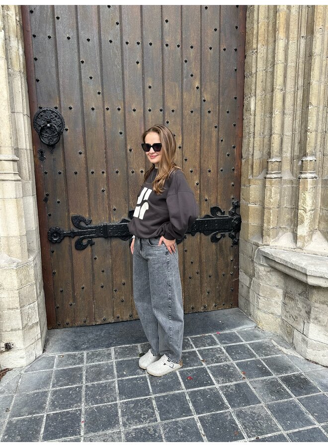 PENNY SWEATSHIRT ANTHRACITE