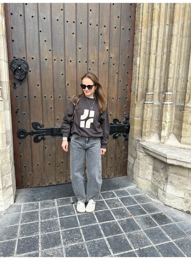 PENNY SWEATSHIRT ANTHRACITE