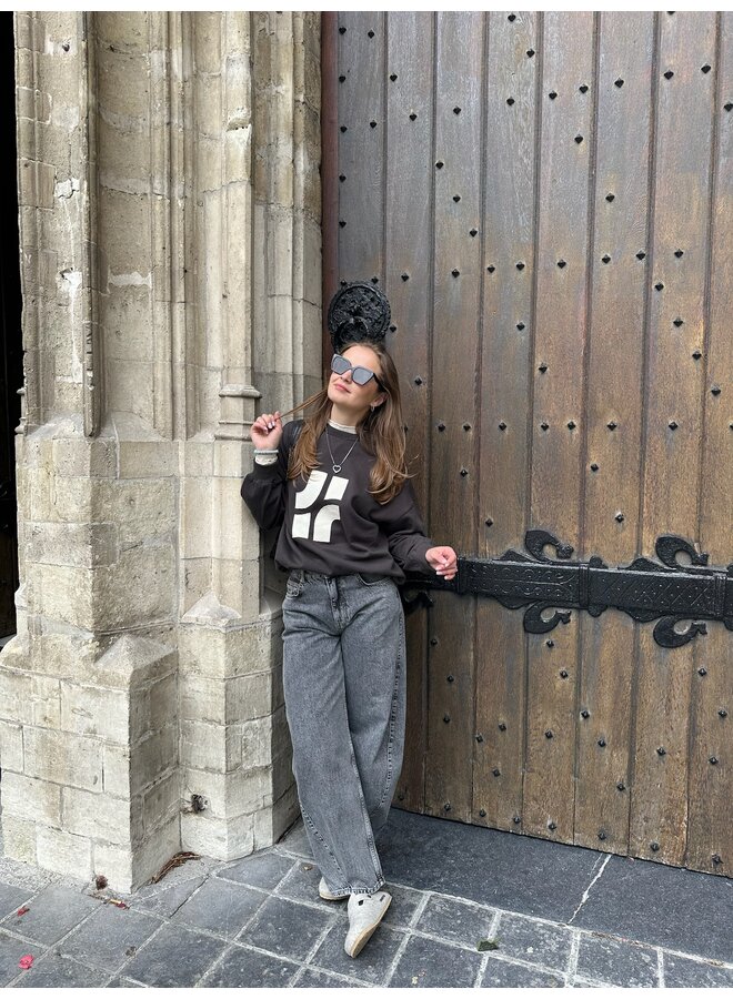 PENNY SWEATSHIRT ANTHRACITE