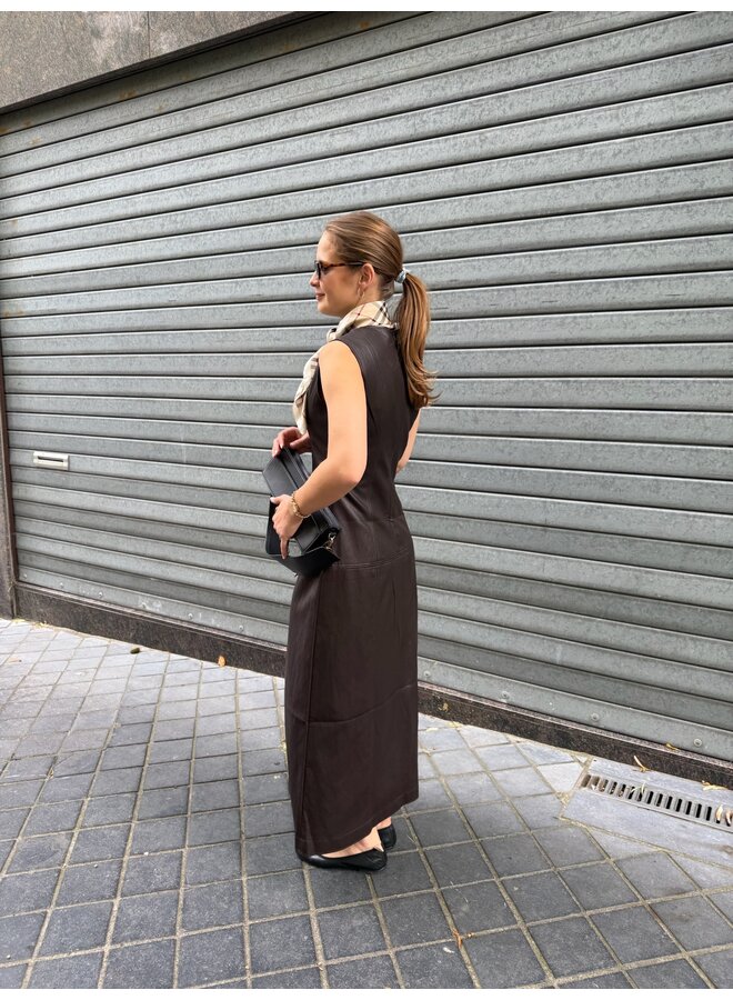 MAEVA ROBE CHOCOLAT