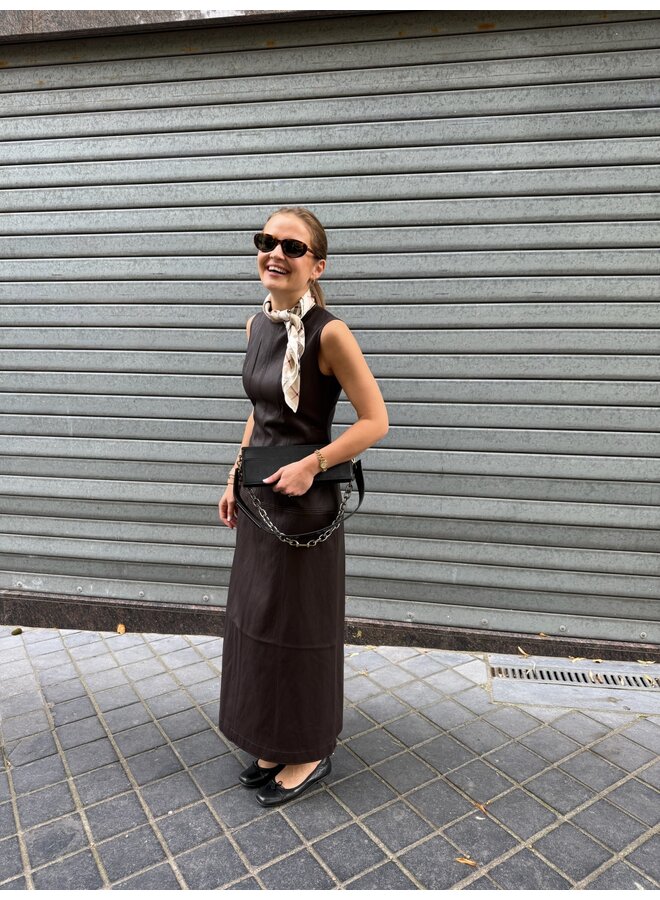 MAEVA ROBE CHOCOLAT