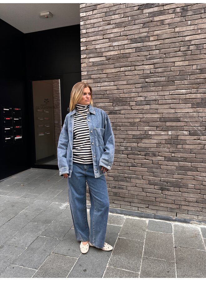 NICKY PANTALONS BLEU JEANS