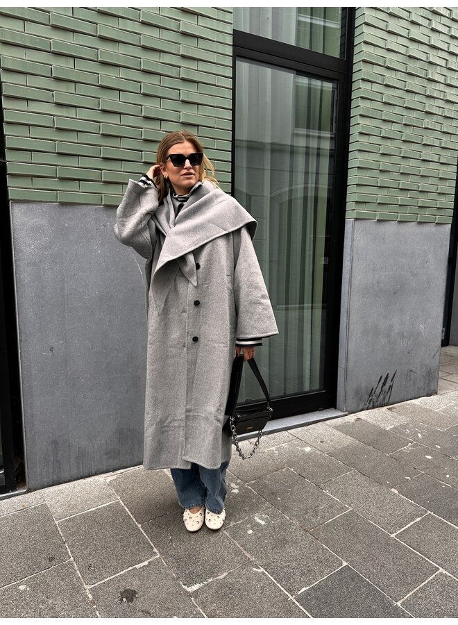 ALEA WOOL COAT GREY