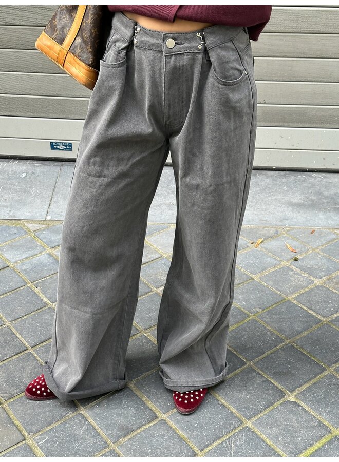 COCO JEANS DENIM GREY