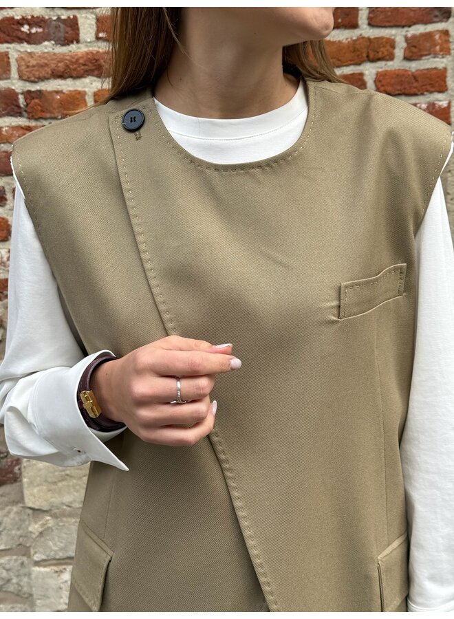 BLAZER OLIVE GREEN