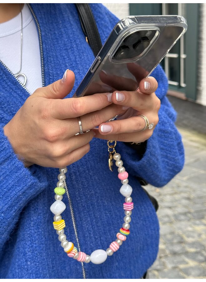 PHONE CHAIN BLANCHE 40 CM