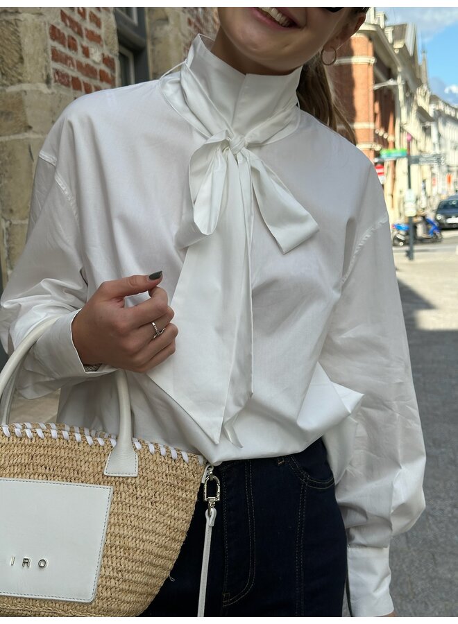 PAULIA BLOUSE BLANC