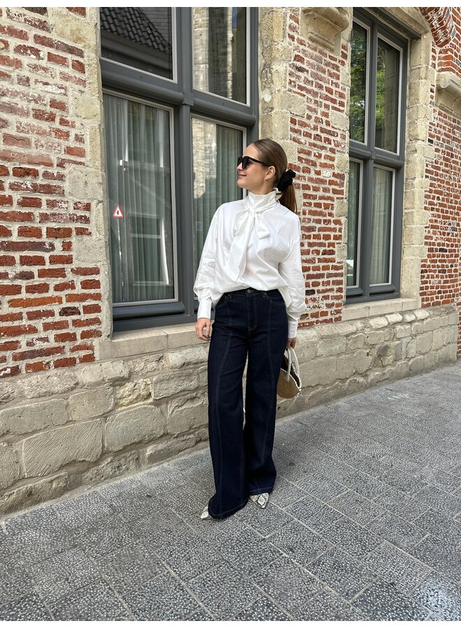 PAULIA BLOUSE BLANC