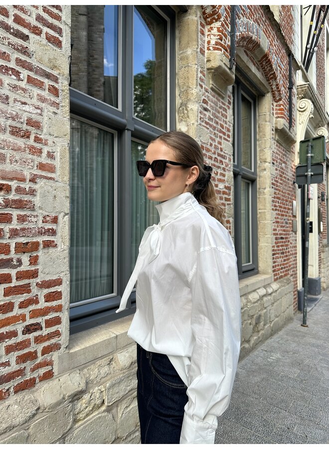 PAULIA BLOUSE BLANC