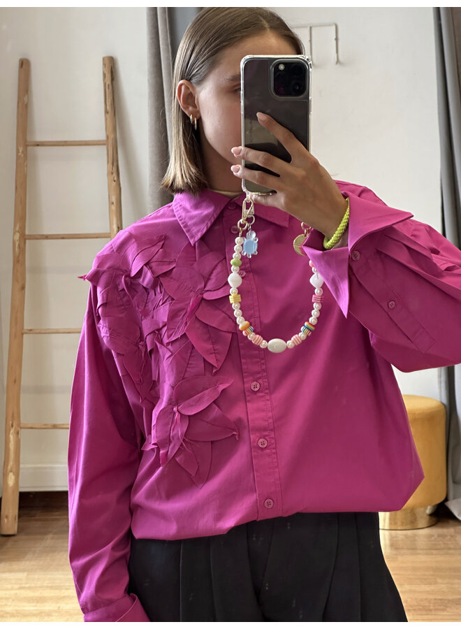 YASGIRA LS SHIRT ROSE VIOLET