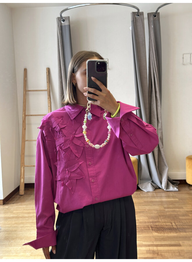YASGIRA LS SHIRT ROSE VIOLET