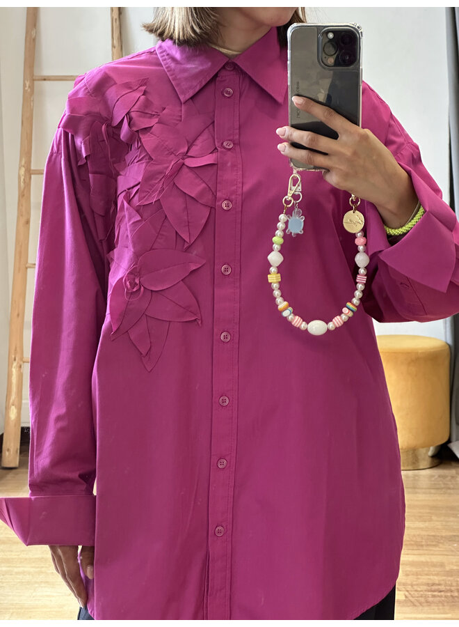 YASGIRA LS SHIRT ROSE VIOLET