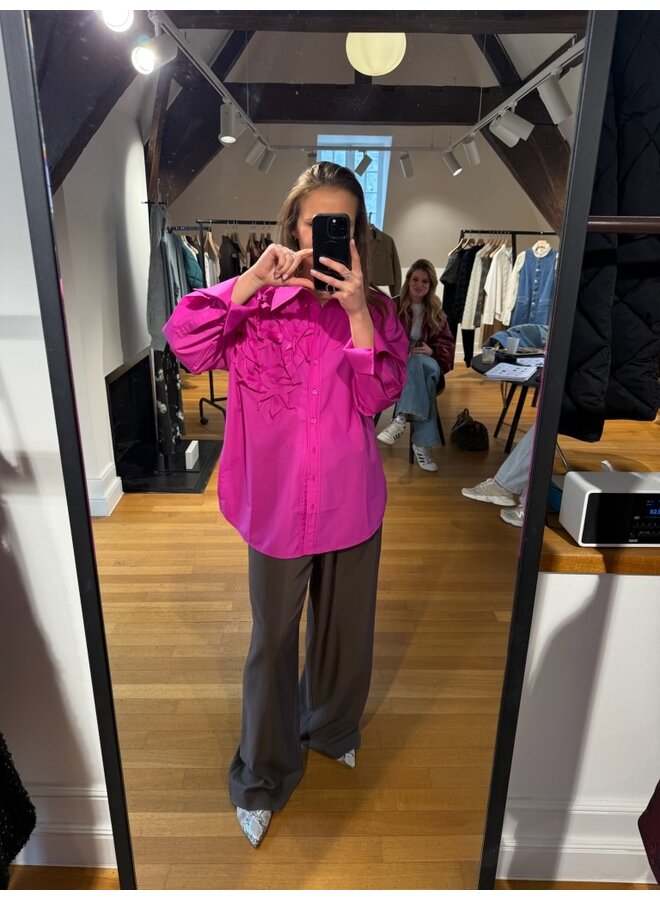 YASGIRA LS SHIRT ROSE VIOLET