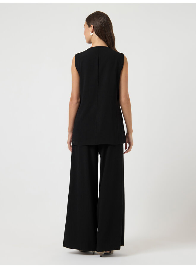 YASMALI WAISTCOAT BLACK