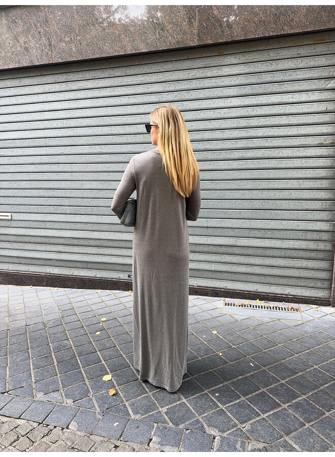 LONG DRESS VESTITO GREY