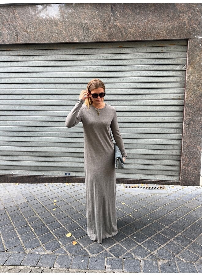 LONG DRESS VESTITO GREY