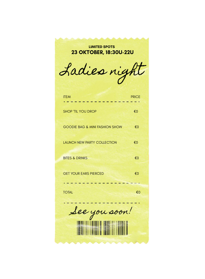TICKET LADIES NIGHT