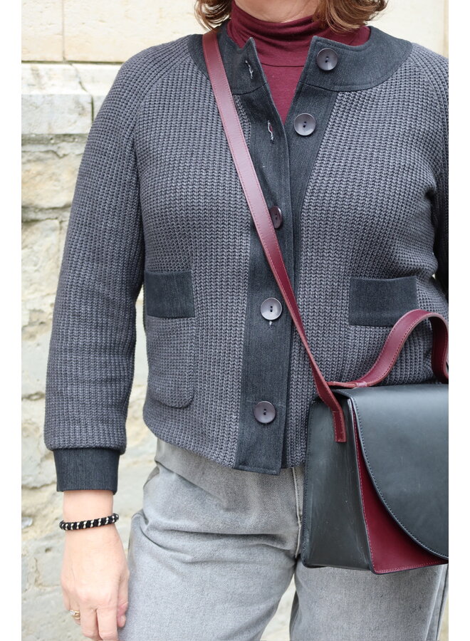 NEMRA CARDIGAN GREY