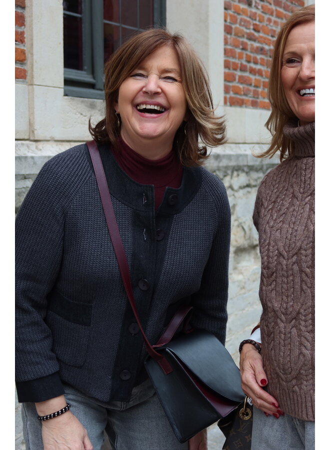 NEMRA CARDIGAN GREY