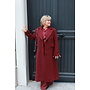 YASROYLA LS WOOL BLEND LONG COAT PORT ROYALE