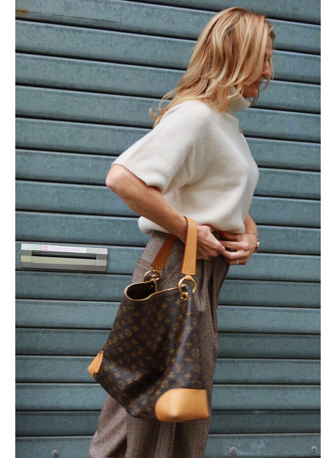 YASEMILA WOOL KNIT PULLOVER SANDSHELL