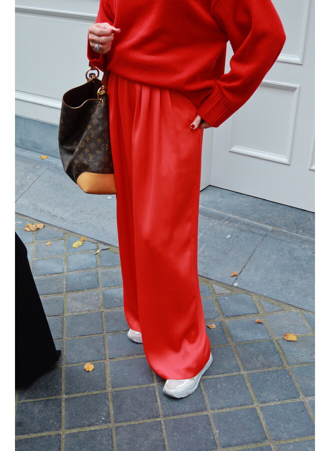 BIARRITZ TROUSERS RED