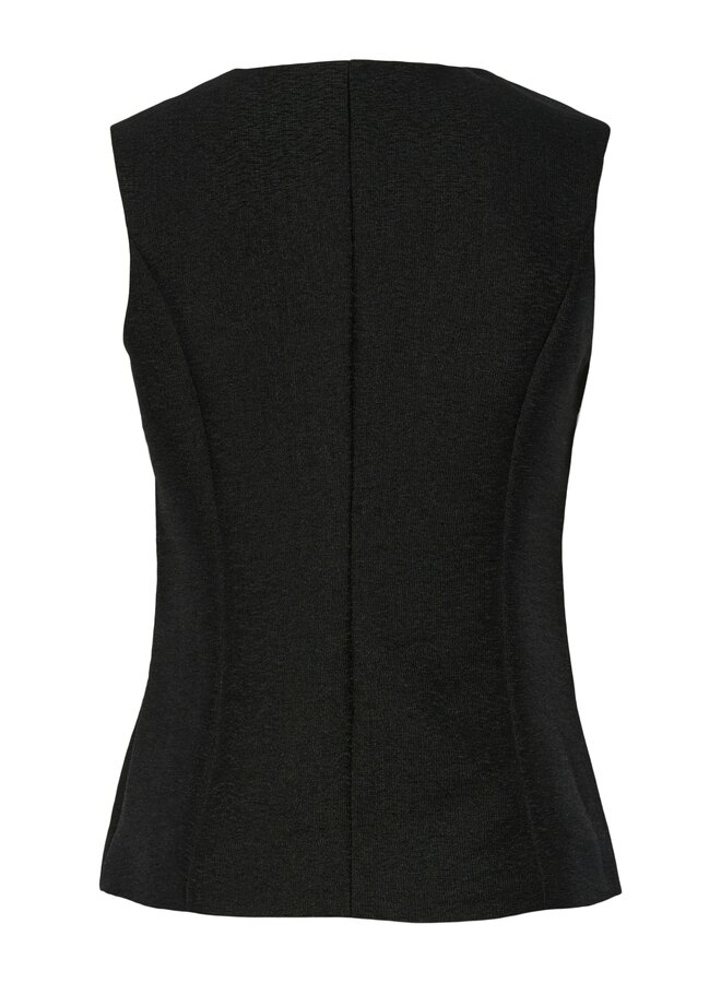 YASSPIRA WAISTCOAT BLACK