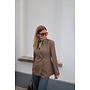 YASRANA LS BLAZER S. TEAK