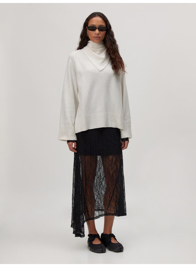 LEILAI JUMPER WHITE
