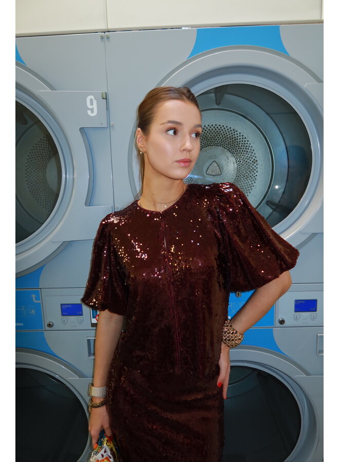 YASROYALINA SEQUIN TOP