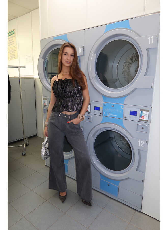 COCO JEANS DENIM GREY