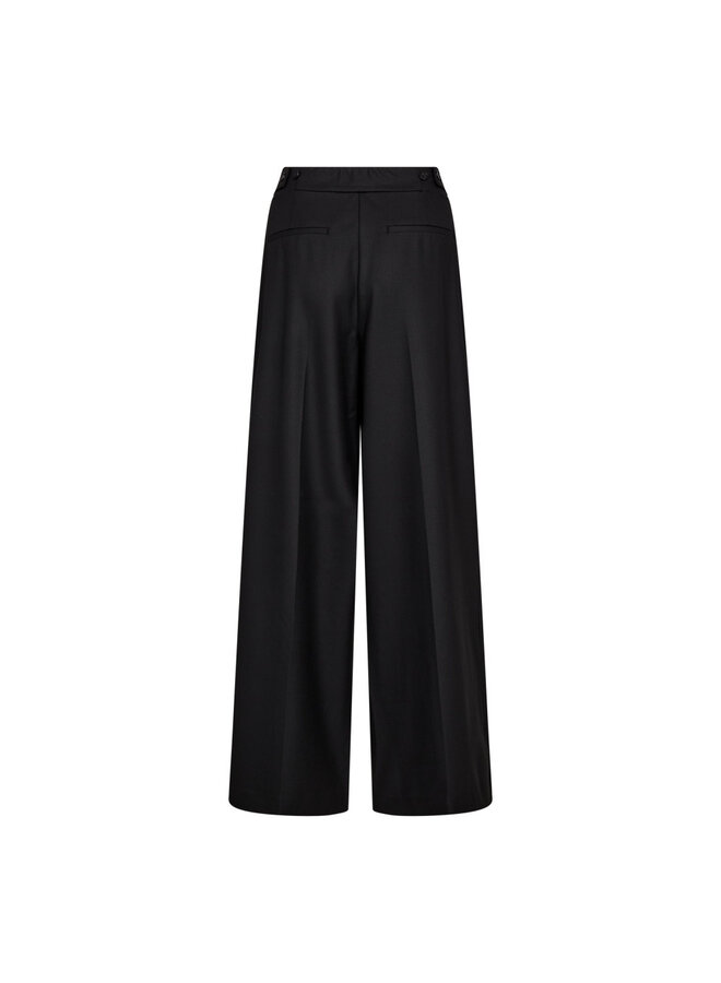 SIBELLECC PLEAT PANT BLACK