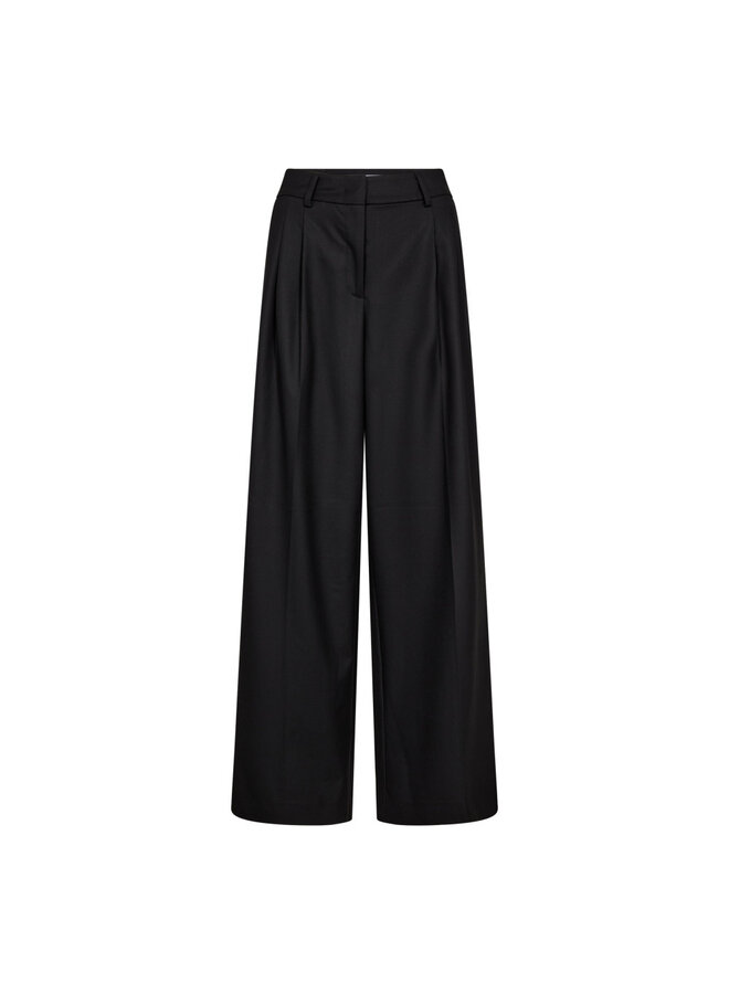 SIBELLECC PLEAT PANT BLACK