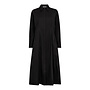 POPPYCC SHIRT LONG DRESS BLACK