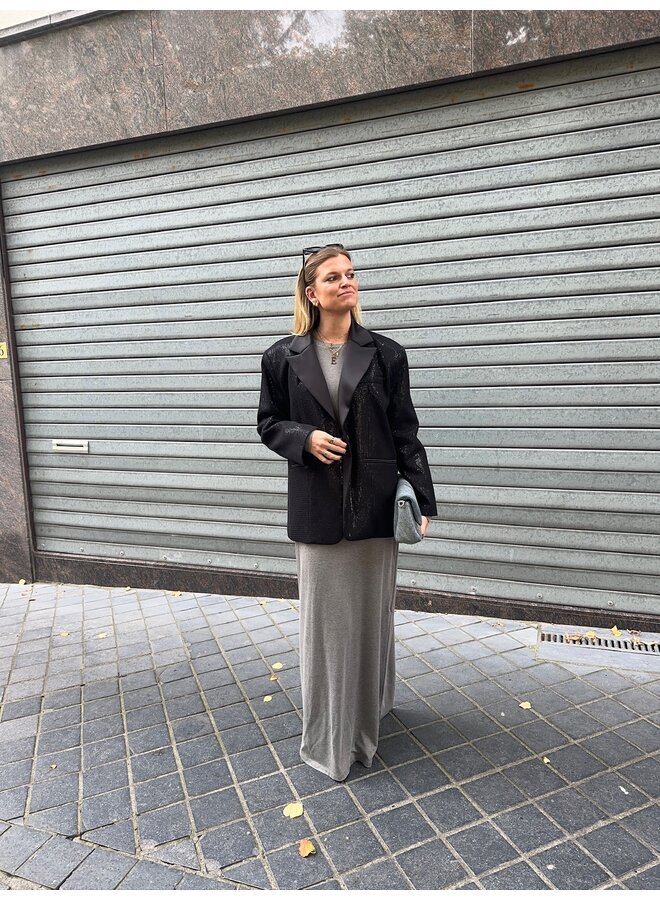 LONG DRESS VESTITO GREY