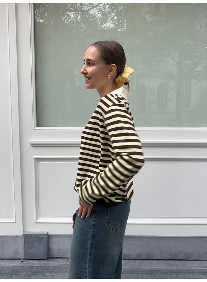 COCOA JUMPER YELLOW/ BROWN