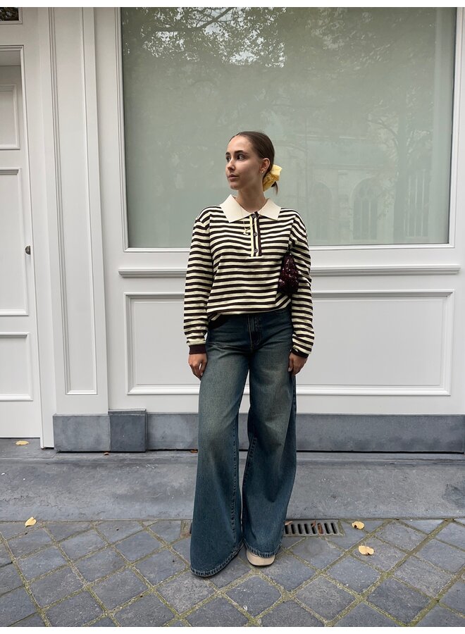 COCOA JUMPER YELLOW/ BROWN