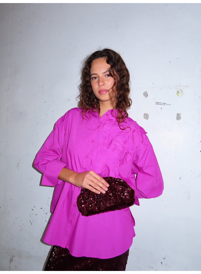 YASGIRA LS SHIRT ROSE VIOLET