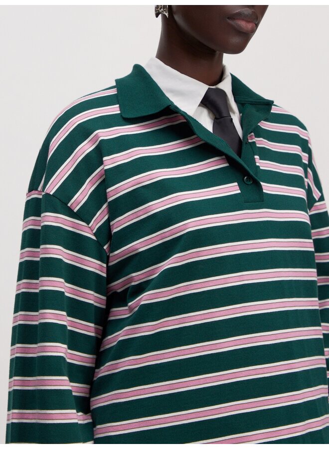 CINDY LONGSLEEVE GREEN/PINK